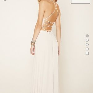 Forever 21 Long Backless Dress
